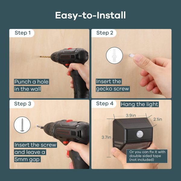 solar deck lights